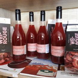 Weirouge roter Apfelsaft