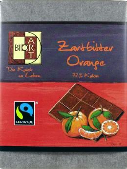 BioArt Schoko Zartbitter Orange